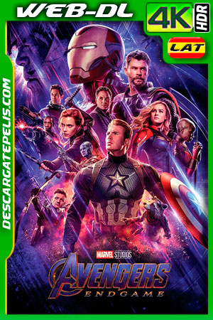 Avengers: Endgame (2019) IMAX 4k WEB-DL HDR Latino Avengers: Endgame (2019) IMAX 4k WEB-DL HDR Latino