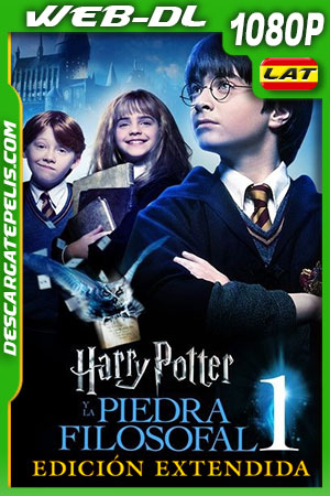 Harry Potter y la piedra filosofal (2001) 1080p EXTENDED WEB-DL Latino Harry Potter y la piedra filosofal (2001) 1080p EXTENDED WEB-DL Latino